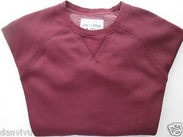 Sonoma GYM TO STREET Crewneck Long Sleeve Men’ Sweater Maroon L $50  - $25.21