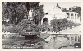 Missione San Juan Capistrano ~California~ 1950s Vero Foto Cartolina - £6.50 GBP