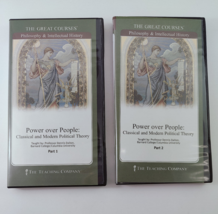 POWER OVER PEOPLE CLASSICAL AND MODERN POLITICAL THEORY [DVD] PART 1 &amp; 2 - £14.08 GBP