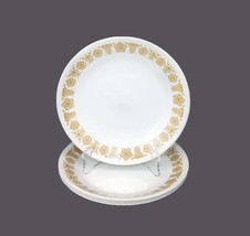 Four Corelle Corningware Butterfly Gold bread plates. Vintage Corningware. - £43.69 GBP