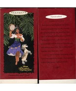 HALLMARK KEEPSAKE ORNAMENT ESMERALDA &amp; DJALI 1996 HUNCHBACK OF NOTRE DAME - $13.60 CAD