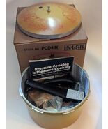 Presto Olla de Presión 4QT Oro Amarillo Decoración Tapa Diseño Manual PCF4H - $1,909.79 MXN