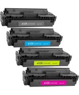 HP LaserJet Pro M452 M477 Color Toner Set /4  CF410X CF410ACF411X CF412X... - £78.68 GBP
