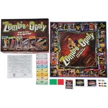 Zombie-Opoly Board Game A Killer Game Where the Fun Never Dies! Complete - $12.20