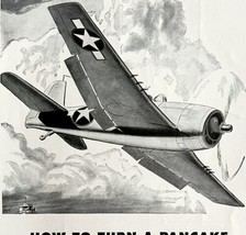 Kidde Hydraulic Compressor 1940s Fighter Plane Advertisement Lithograph ... - $39.99