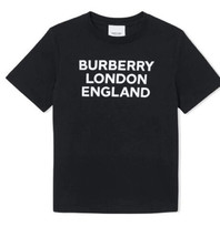 Burberry London England T Shirt Sz 14youth Adult XS Black $230 - £93.03 GBP