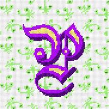 Pepita Letter P Germanic Needlepoint Kit - $32.00+