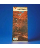 Touraide Colorado Vintage Travel Map Conoco Discover America - $9.95