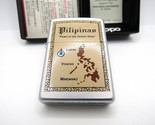 Philippines Pilipinas Old Map Zippo 2007 MIB Rare - $124.00