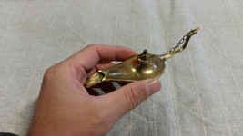 Aladdin Aladin Genie Oil Brass Amazing Lamp Medium size - £15.18 GBP
