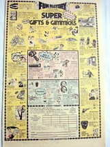 1978 Color Ad Fun Factory Super Gifts &amp; Gimmicks - $7.99