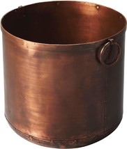 Planter Vase Copper Distressed Iron Hand-Crafted - £218.13 GBP