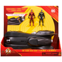 DC Comics: The Flash Batmobile 3-Pack with 2 Figures and Batmobile NEW - £21.29 GBP