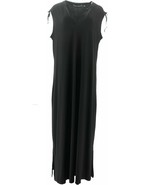 BROOKE SHIELDS Timeless Slvless Maxi Dress Black Regular Small - $9.49