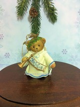 Cherished Teddies Ornament 2009 Dated Angel Bell Let Us All Rejoice #401... - $34.60