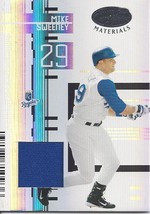 2005 Leaf Certified Materials Mirror White Fabric Mike Sweeney 166 Royals 24/50 - £3.13 GBP