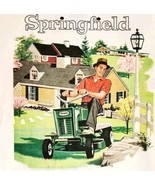 1958 Springfield Riding Lawn Mower Advertisement Agriculture Vintage DWPP17 - $372.93 MXN