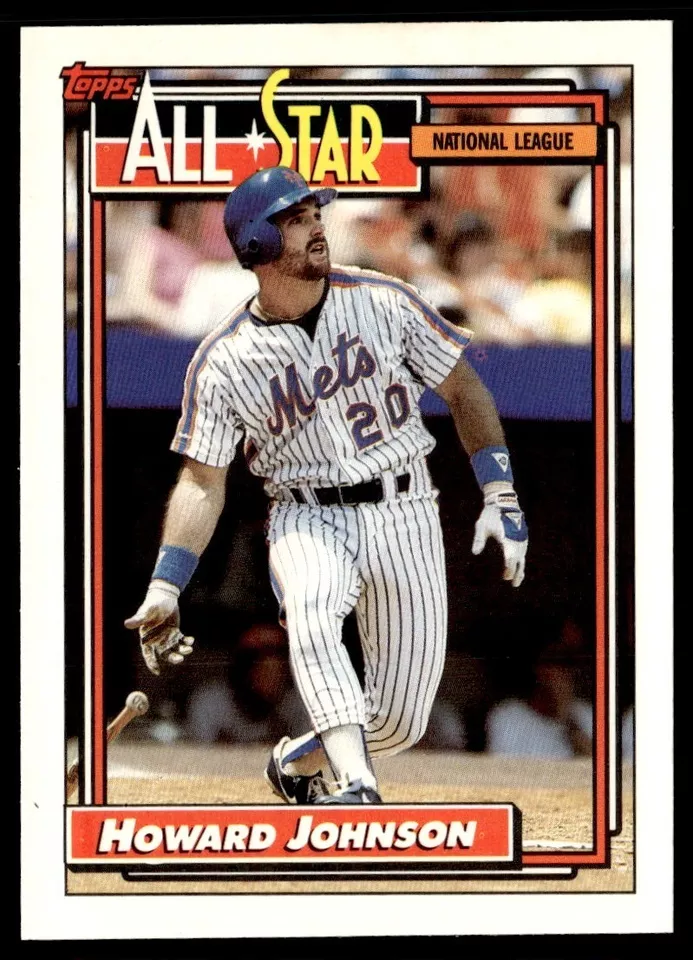 1992 Topps Howard Johnson New York Mets #388 - $3.00