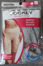 Jockey Women&#39;s No-Chafe Seamfree Slipshort Smoothing Long Leg Brief Size... - £11.76 GBP