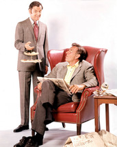 The Odd Couple Tony Randall Jack Klugman in chair reading newspaper 16x20 Poster - £15.71 GBP