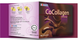 Cocollagen by Edmark Int&#39;l. (Chocolate Drink/Hot Beverage) 20 Sachets EX... - £66.26 GBP