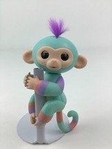 WowWee Fingerlings Interactive Monkey Sea Foam Green Orange Purple Toy 2016 - £10.08 GBP