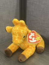 May 19, 1995 Ty Original Beanie Babies TWIGS The Giraffe PVC PELLETS Wit... - $8.49