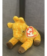 May 19, 1995 Ty Original Beanie Babies TWIGS The Giraffe PVC PELLETS Wit... - $8.49
