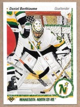 Upper Deck 1990 Daniel Berthiaume Minnesota North Stars #381      Hockey - £1.48 GBP