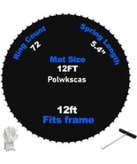 12FT 14FT Trampoline Replacement Jumping Mat-Durable Frame Compatible - $95.00