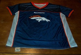 Denver Broncos Football Nfl Reversible Jersey Flag Play 60 Medium - £15.82 GBP