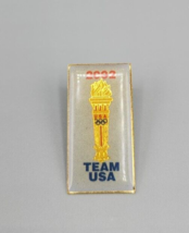 2002 Olympics USA Torch Team Pin  #220506 Vintage - £5.45 GBP