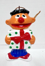 1983 Ernie Christmas Ornament Muppets Korea 2 1/2 inch Excellent Shape - $14.36