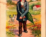 Gartner &amp; Bender Epi Gram The Lord Made Umbrellas Too UNP 1910s DB Postcard - $3.91