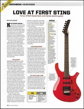 Parker DF624 Radial Neck Joint Series guitar specs sound check review article - $3.60