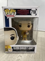 Funko Pop! Vinyl: Stranger Things - Eleven (Benny&#39;s Burgers) #718 Netfli... - $8.91