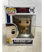 Funko Pop! Vinyl: Stranger Things - Eleven (Benny&#39;s Burgers) #718 Netfli... - $165.38 MXN