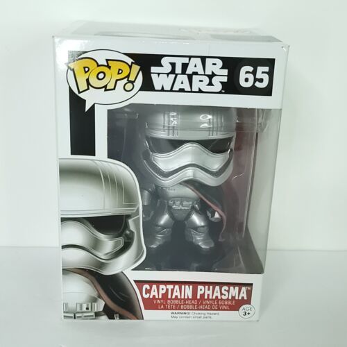 Funko Pop! Star Wars Disney Captain Phasma #65 Vinyl Figure NEW - $15.83