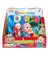 Cocomelon Fun Day At School Musical Plush Book Cloth JJ Coco Melon Kids ... - £7.74 GBP