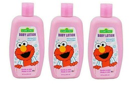( LOT 3 ) Sesame Street BabyLotion Gentle &amp; Mild NEW 10 Oz Each - £17.33 GBP