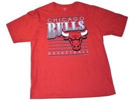 Chicago Bulls Adidas NBA Team Logo Short Sleeve Basketball T-Shirt  - £15.27 GBP