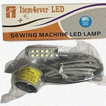 BrightFlex Magnetic Gooseneck Lamp - 10 LED, 110v, 1W for Home &amp; Sewing - $20.74