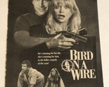 Bird On A Wire Tv Guide Print Ad Mel Gibson Goldie Hawn TPA15 - $5.93