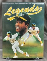 Vintage Rickey Henderson 1991 Legends Sports Magazine Guide With Uncut C... - $14.01