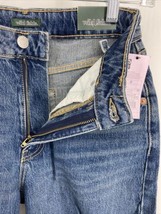 Wild Fable Women&#39;s Size 0/25 Baggy Destroyed Blue Denim Jeans Mom High-Waist NWT - £10.51 GBP