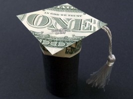 Graduation Cap Money Origami Art Dollar Bill Mortar Board Cash Sculptors... - £11.71 GBP