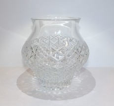 Exquisite Waterford Crystal Fleurology 7&quot; Liz Cachepot Vase - £132.00 GBP