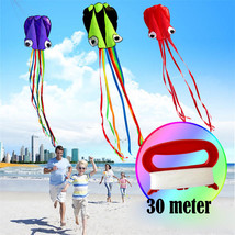 3D 4M Large Octopus Kite with Handle Line Children Outdoor Summer Game Professio - £15.60 GBP