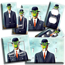 Son Of Man Rene Magritte Painting Light Switch Plate Outlet Wall Cover Art Decor - £9.43 GBP+