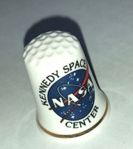 NASA Sewing Thimble Kennedy Space Center Bone China Made In England - £6.77 GBP